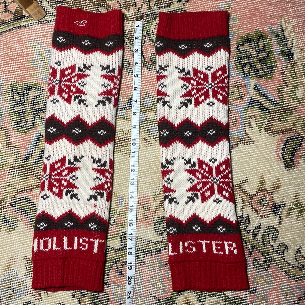 Hollister Leg Warmers, Wool Blend, Like New!🔥🎁🎄